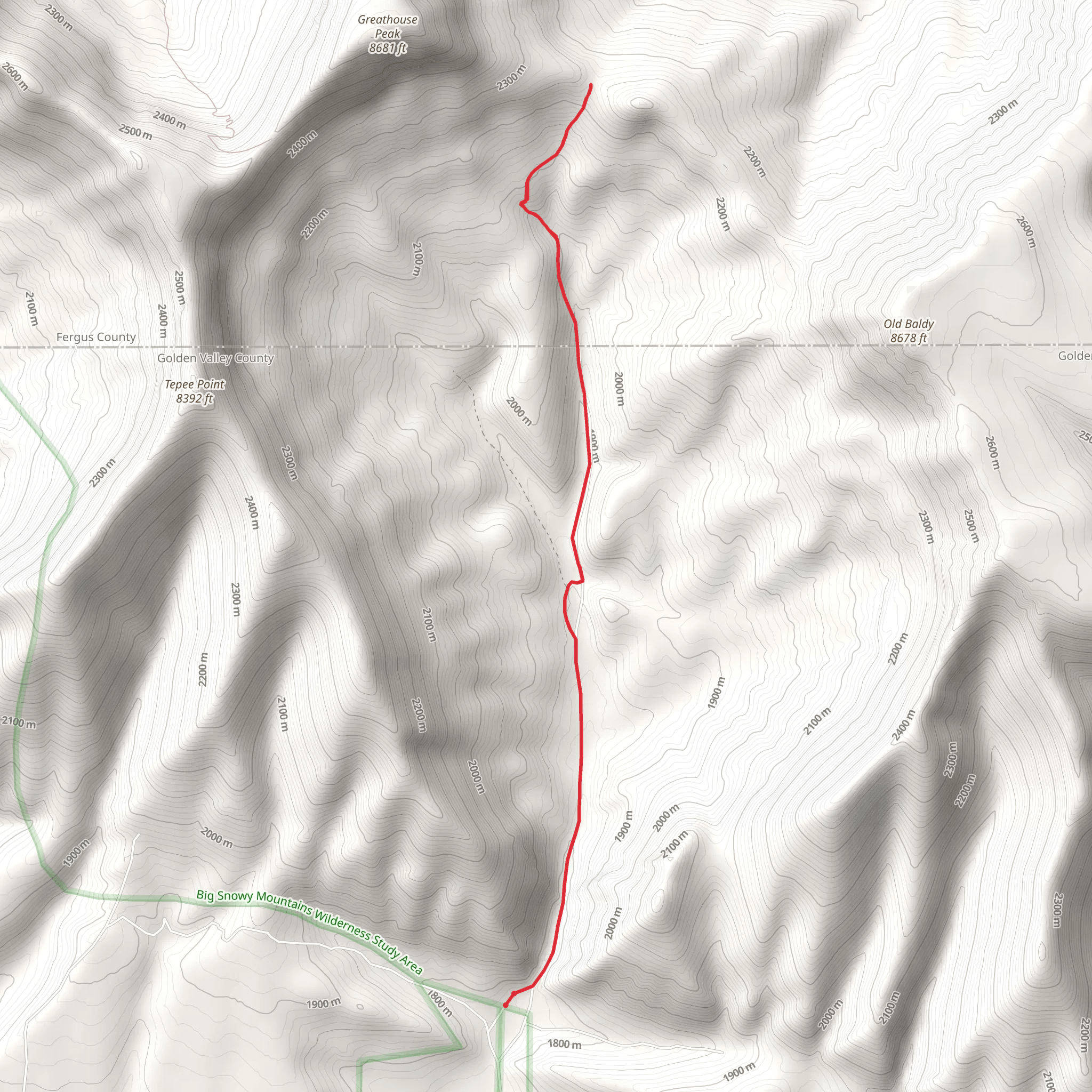 Swimming Woman Alt Trail mobile static map