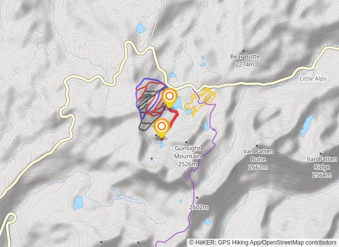 Hoffer Lakes #1 mobile static map