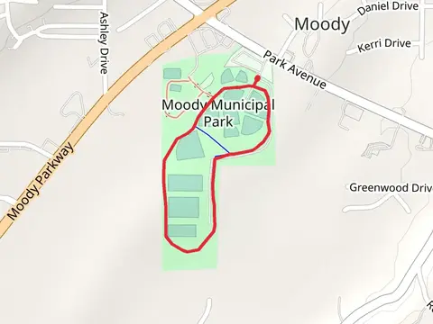 Moody Municipal Park Loop