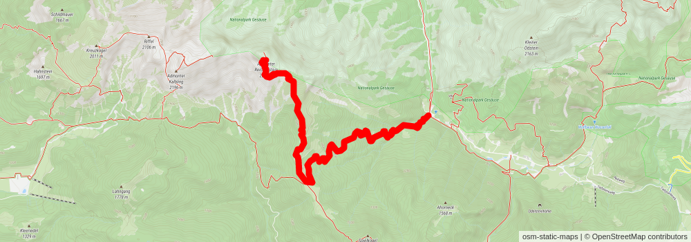 Admonter Reichenstein stage 2 Map