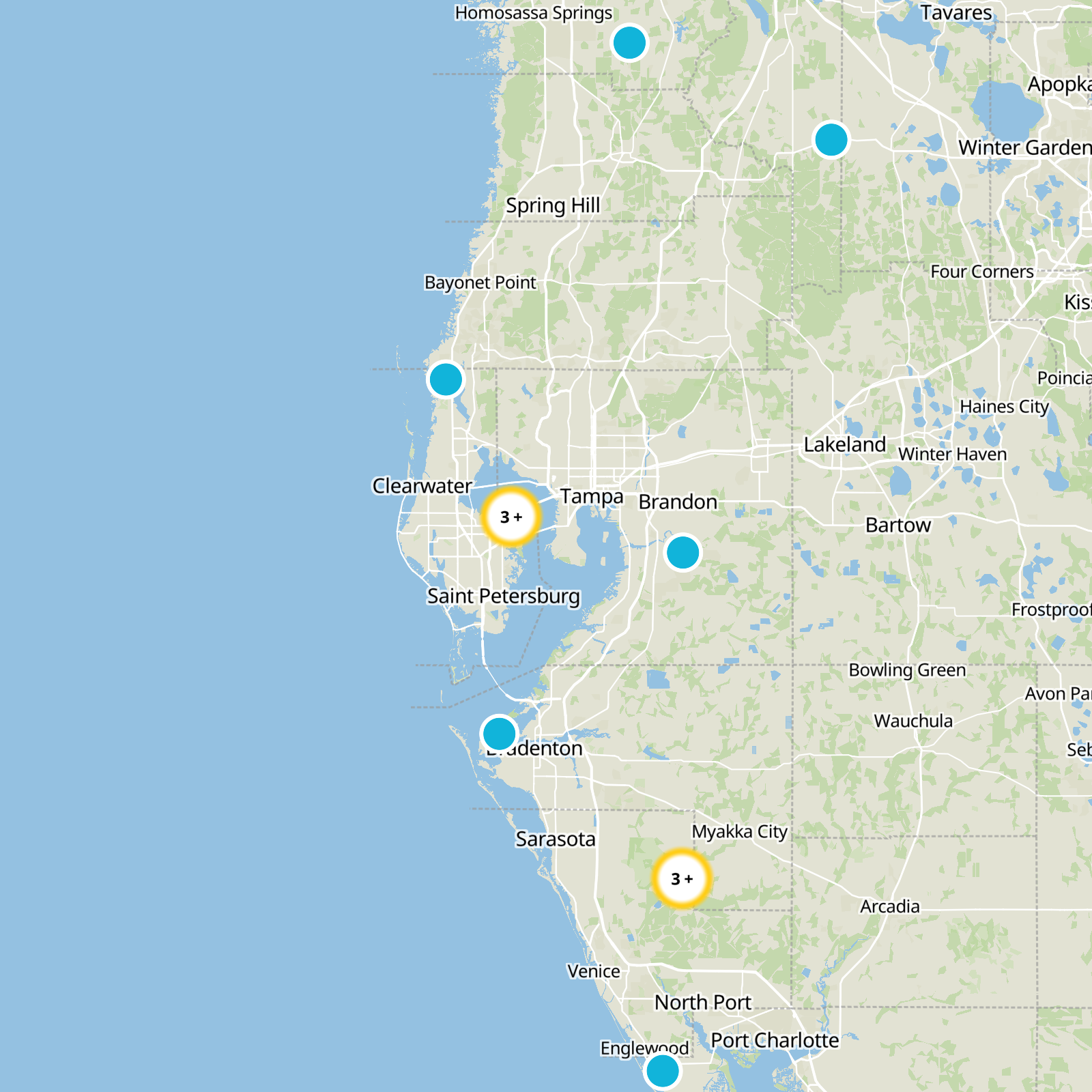 Hillsborough County Static Map