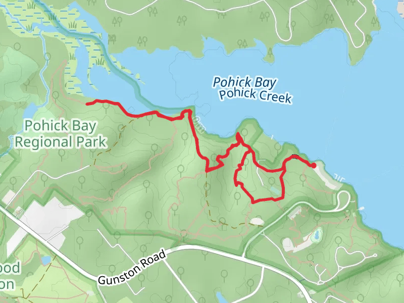 White and Blue Trail - Pohick Bay