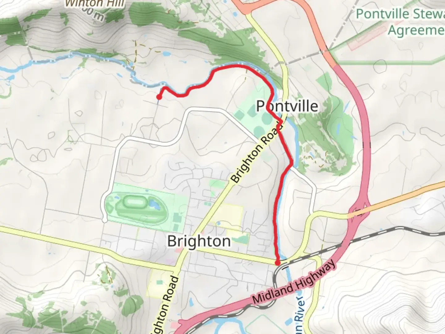 An image depicting the trail Jordan River Track and its surrounding area.