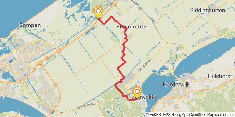 Pionierspad stage 5 Map