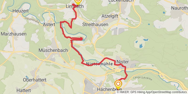 Druidensteig stage 5 Map