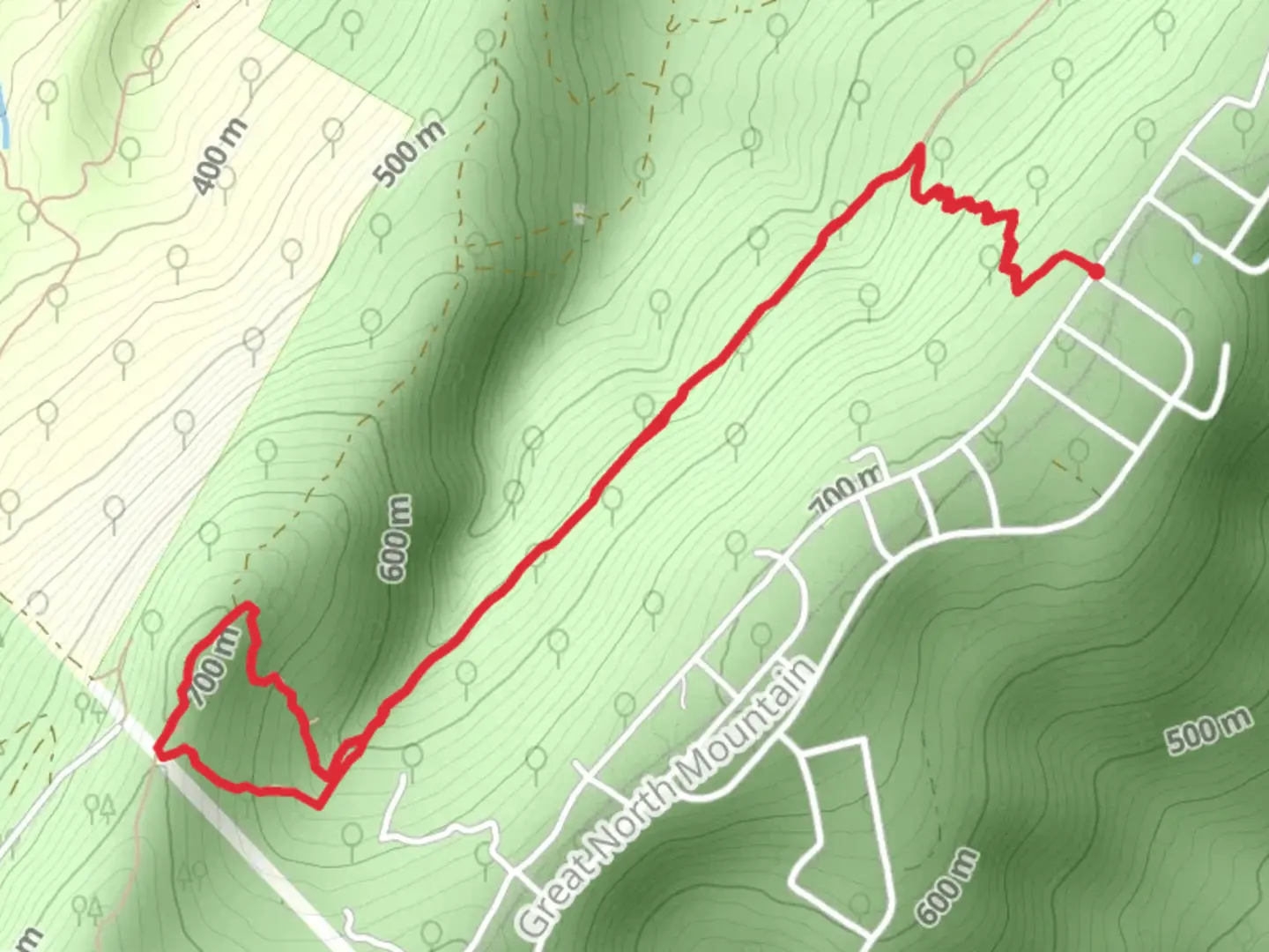 An image depicting the trail Tuscarora Trail and Frye Path Walk and its surrounding area.