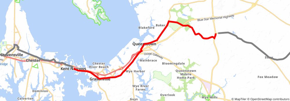 American Discovery Trail South Route stage 6 Map