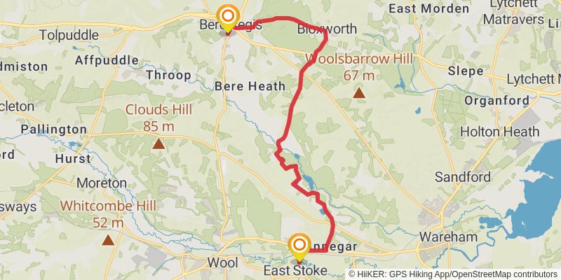 Hardy Way stage 2 Map