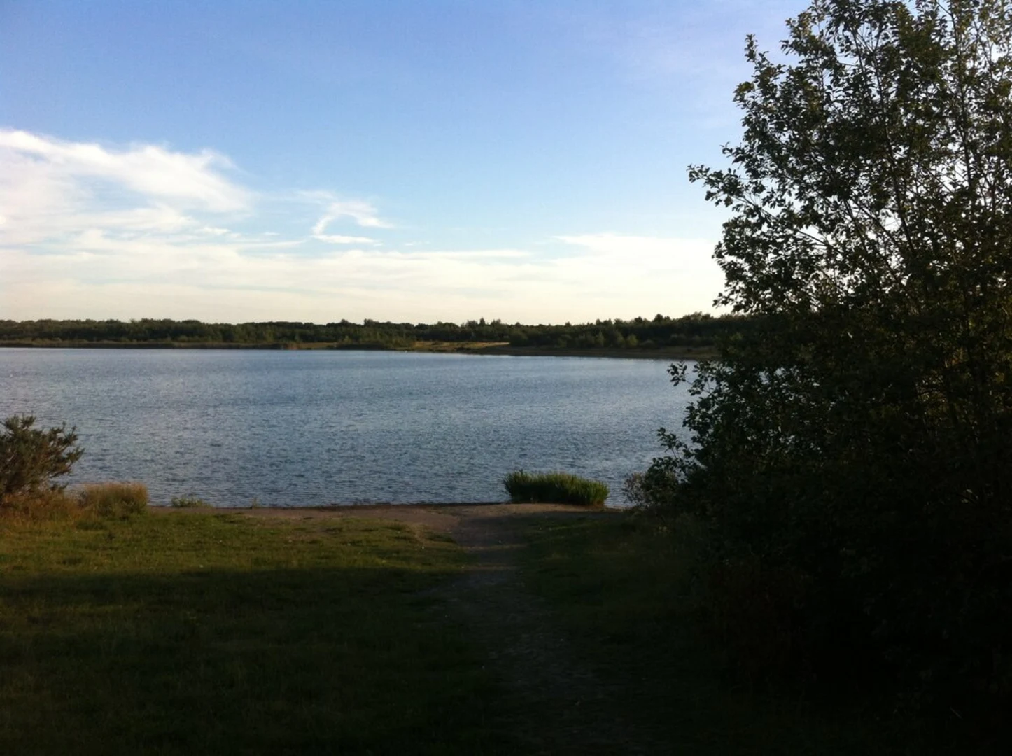 An image depicting the trail Castle Gresley and Albert Village Lake Loop and its surrounding area.