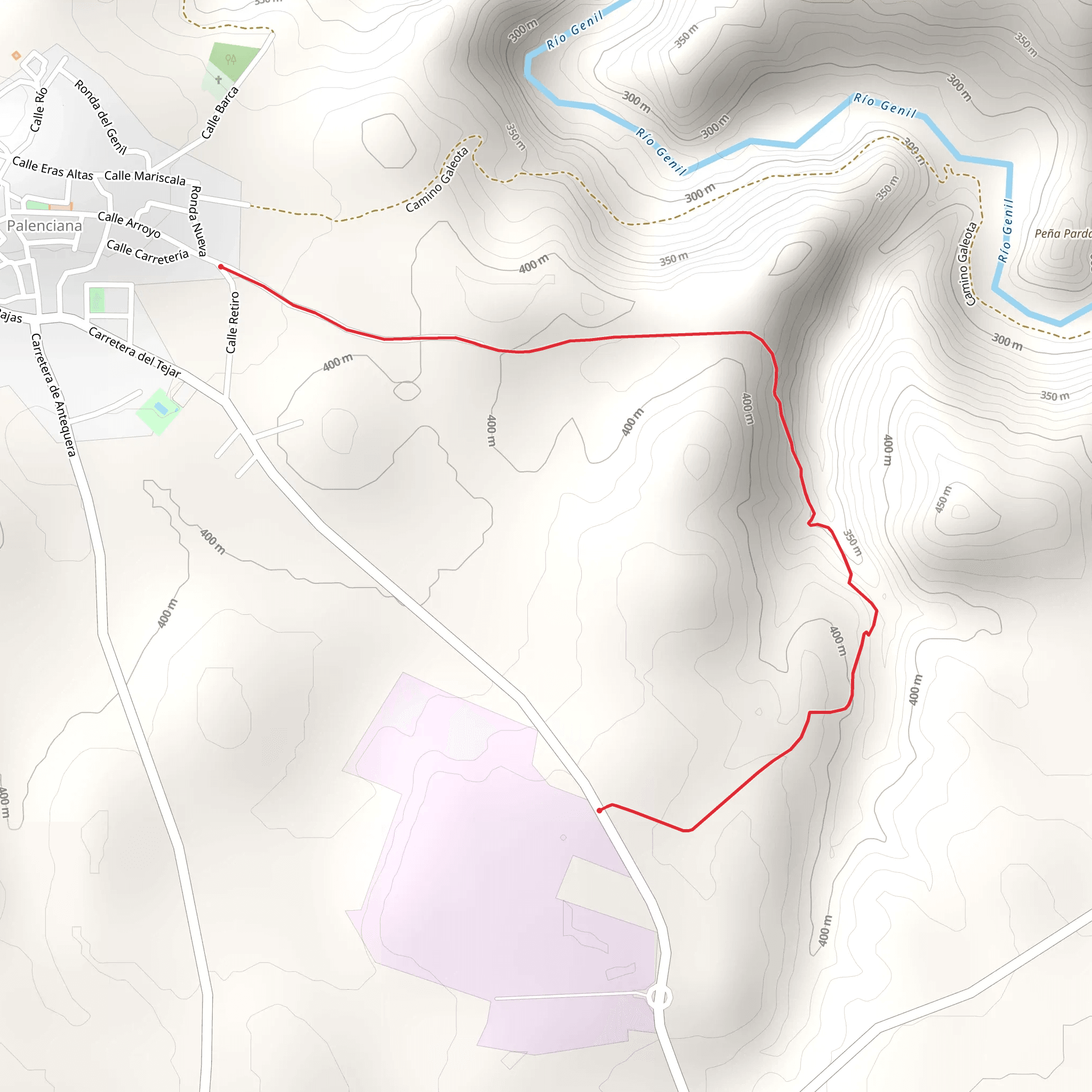 Stream of the Reeds mobile static map