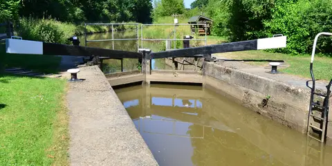 An image depicting the trail The Wey and Arun Canal - Loxwood and its surrounding area.