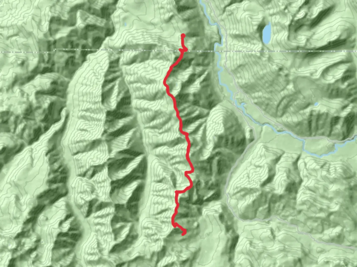 An image depicting the trail Juniper Ridge Trail and its surrounding area.