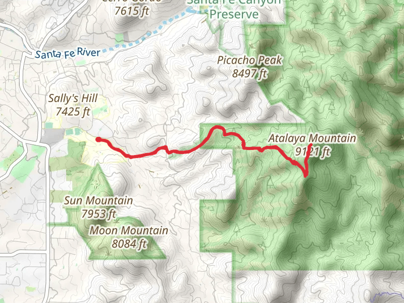 Atalaya Mountain via Saint John's Trail