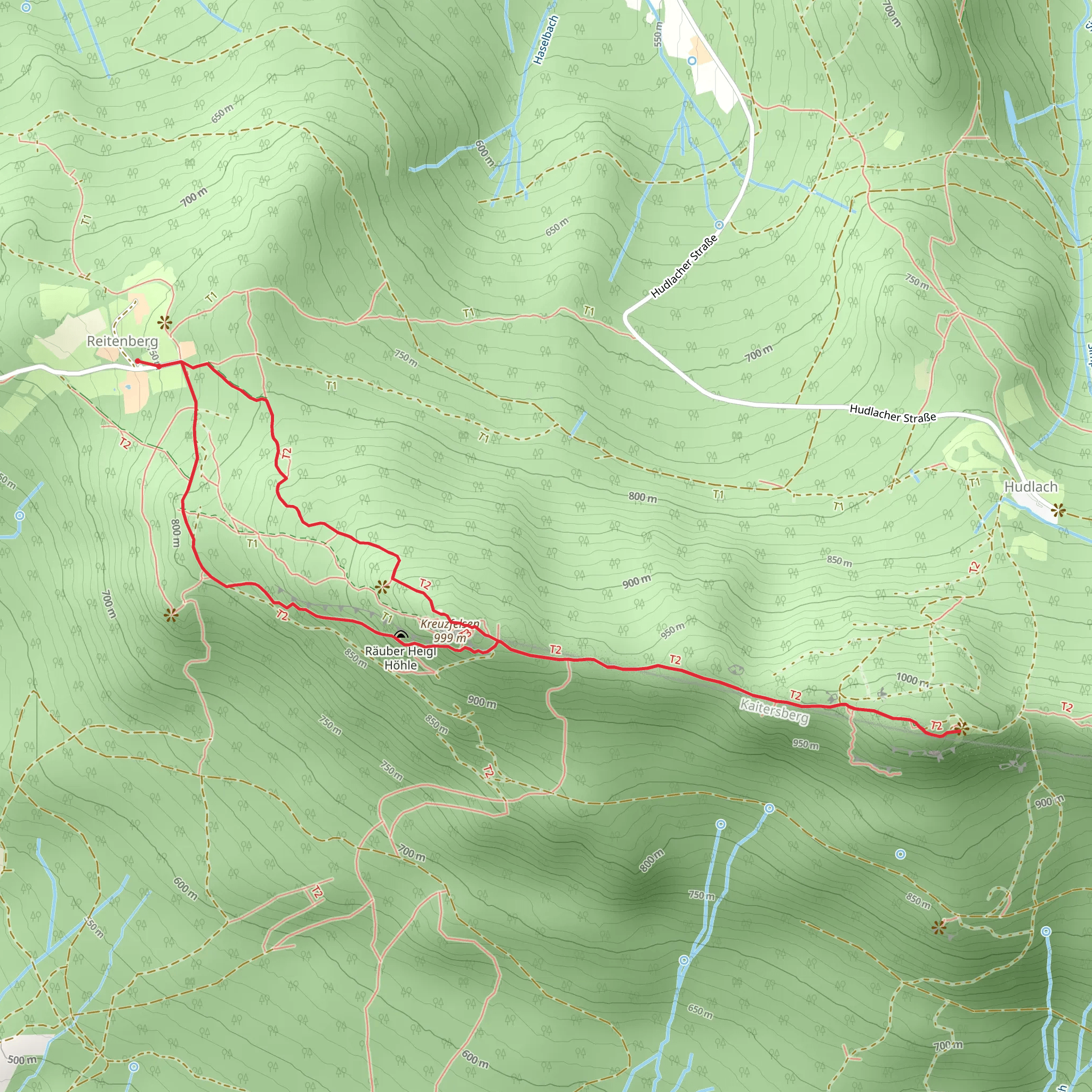 RH Raeuber Heig Wanderweg mobile static map