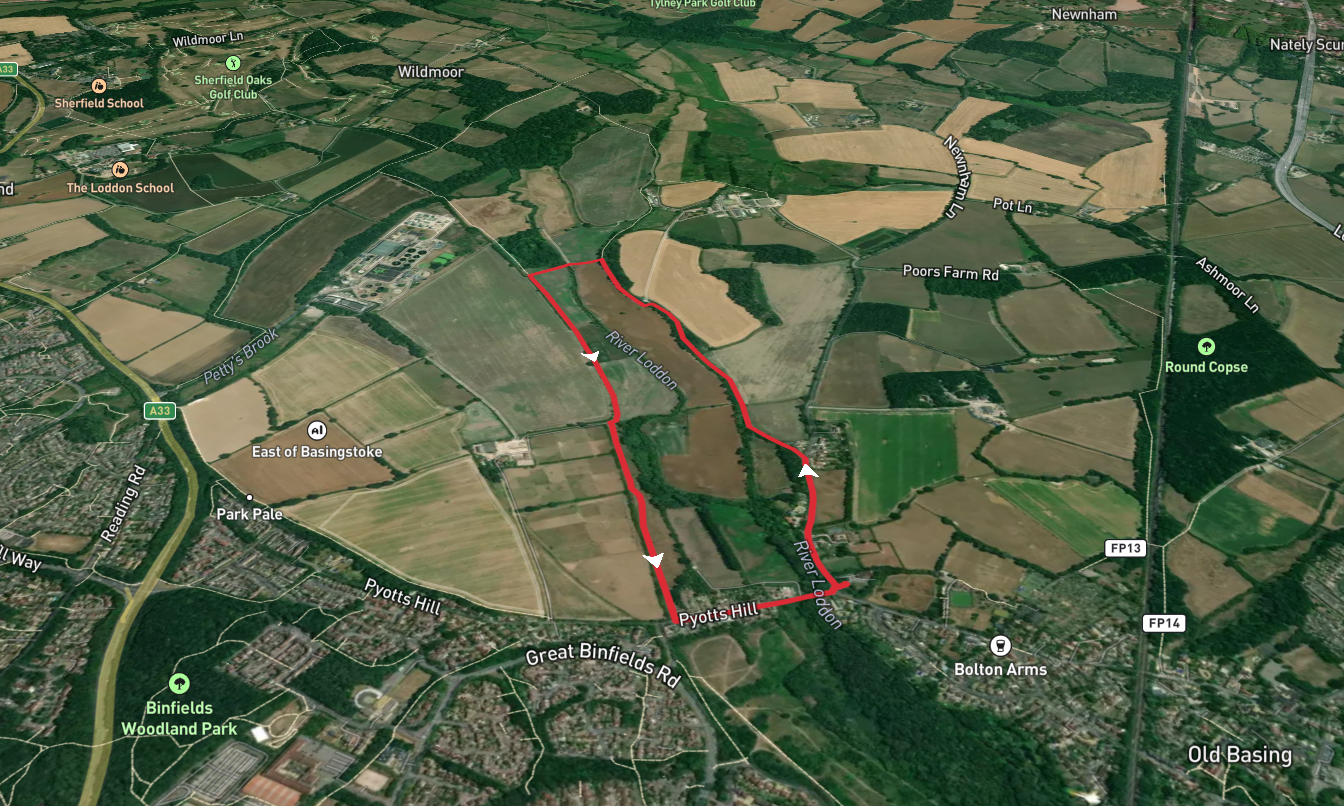 Lower Mill and Upper River Row Loop