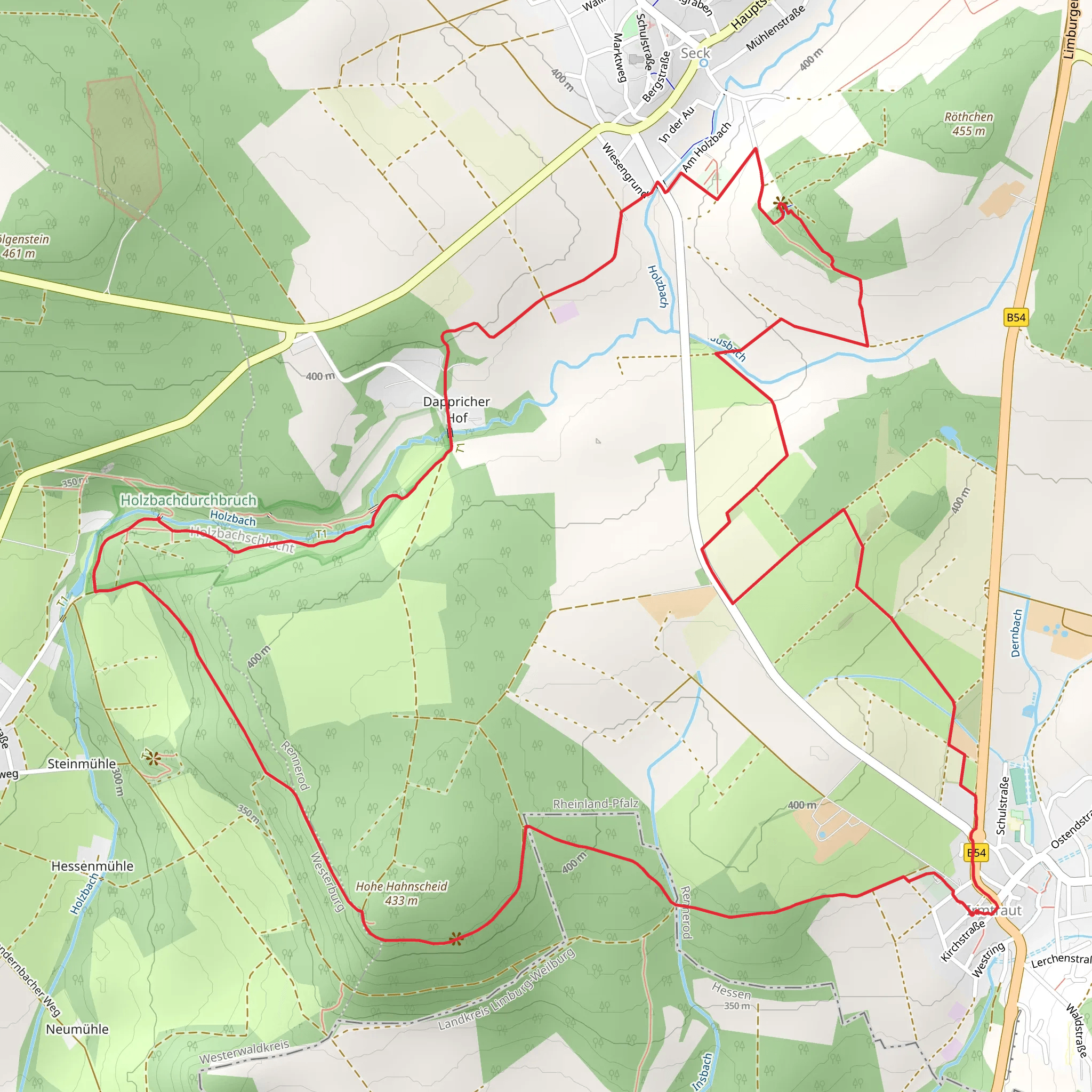 Hessenblick via Beilsteiner Weg mobile static map