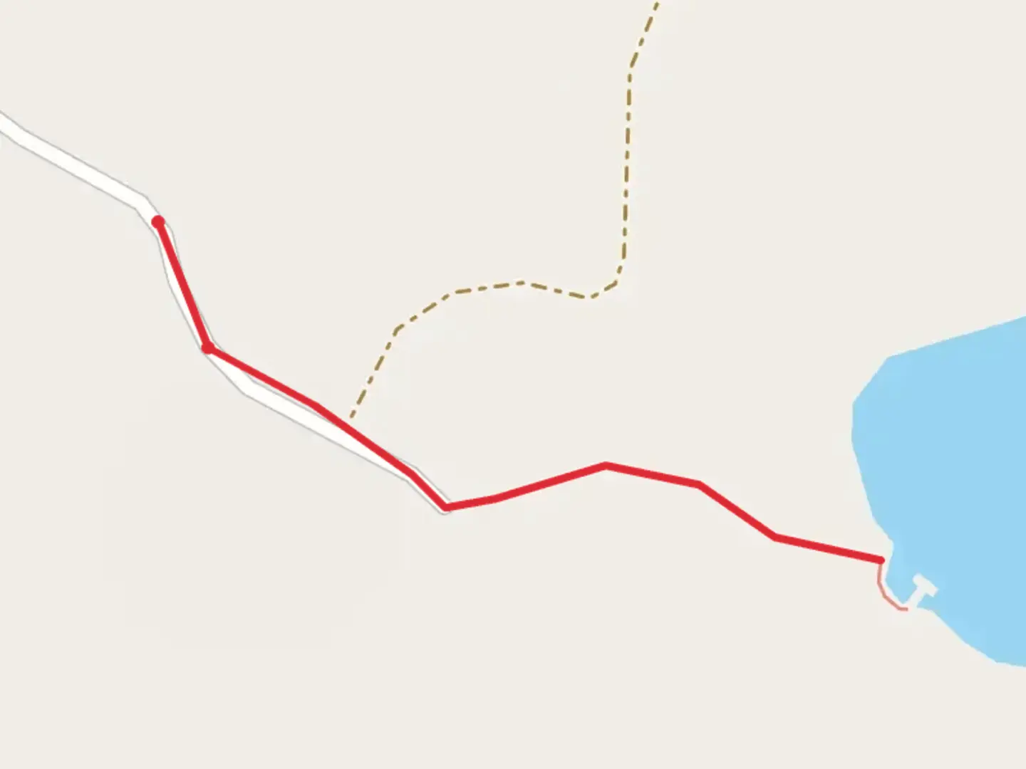 An image depicting the trail Blue Lake and its surrounding area.
