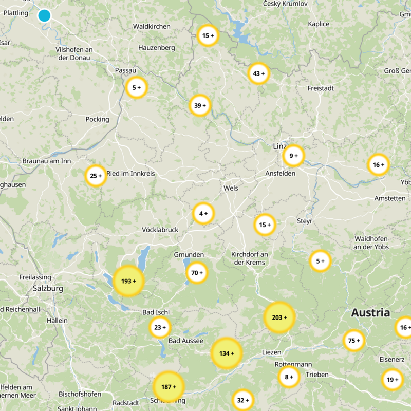 Bezirk Wels-Land Static Map