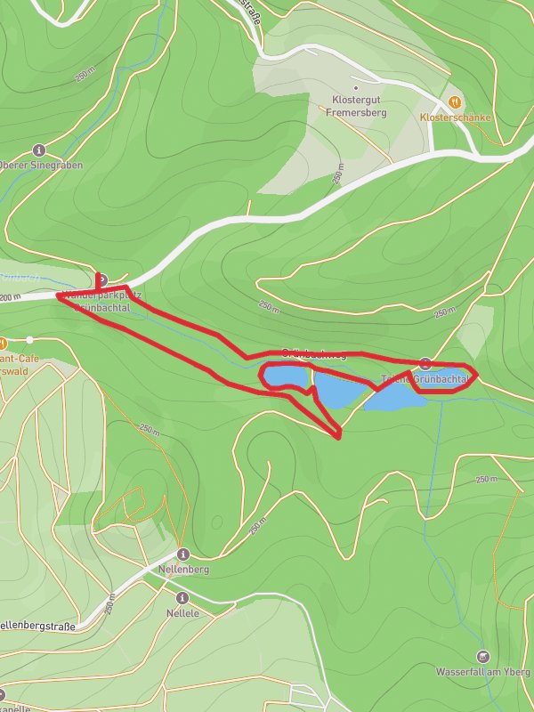 Fischteich Loop via Gruenbachweg