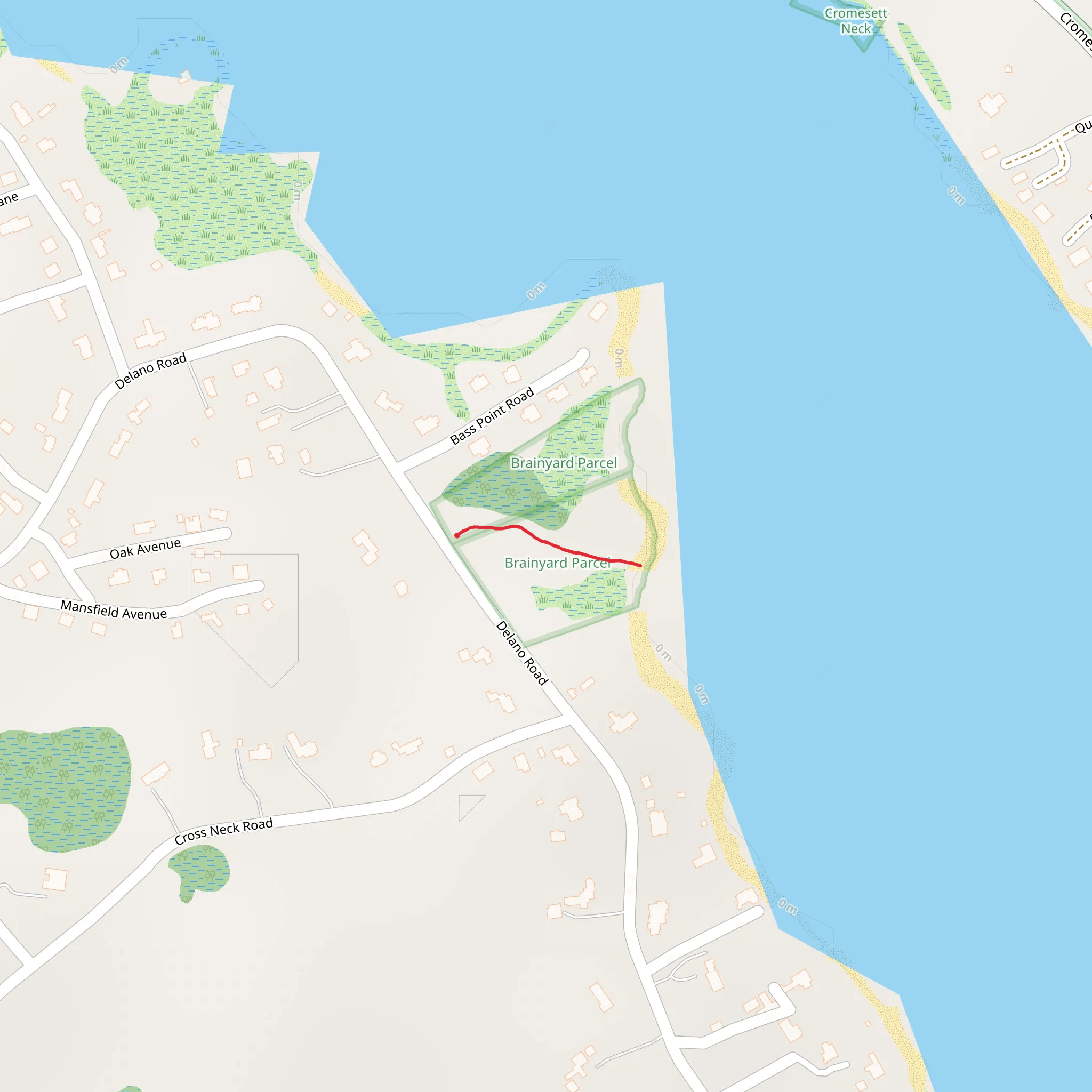 Delano Road mobile static map