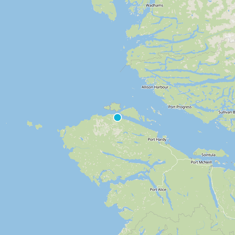 British Columbia Static Map