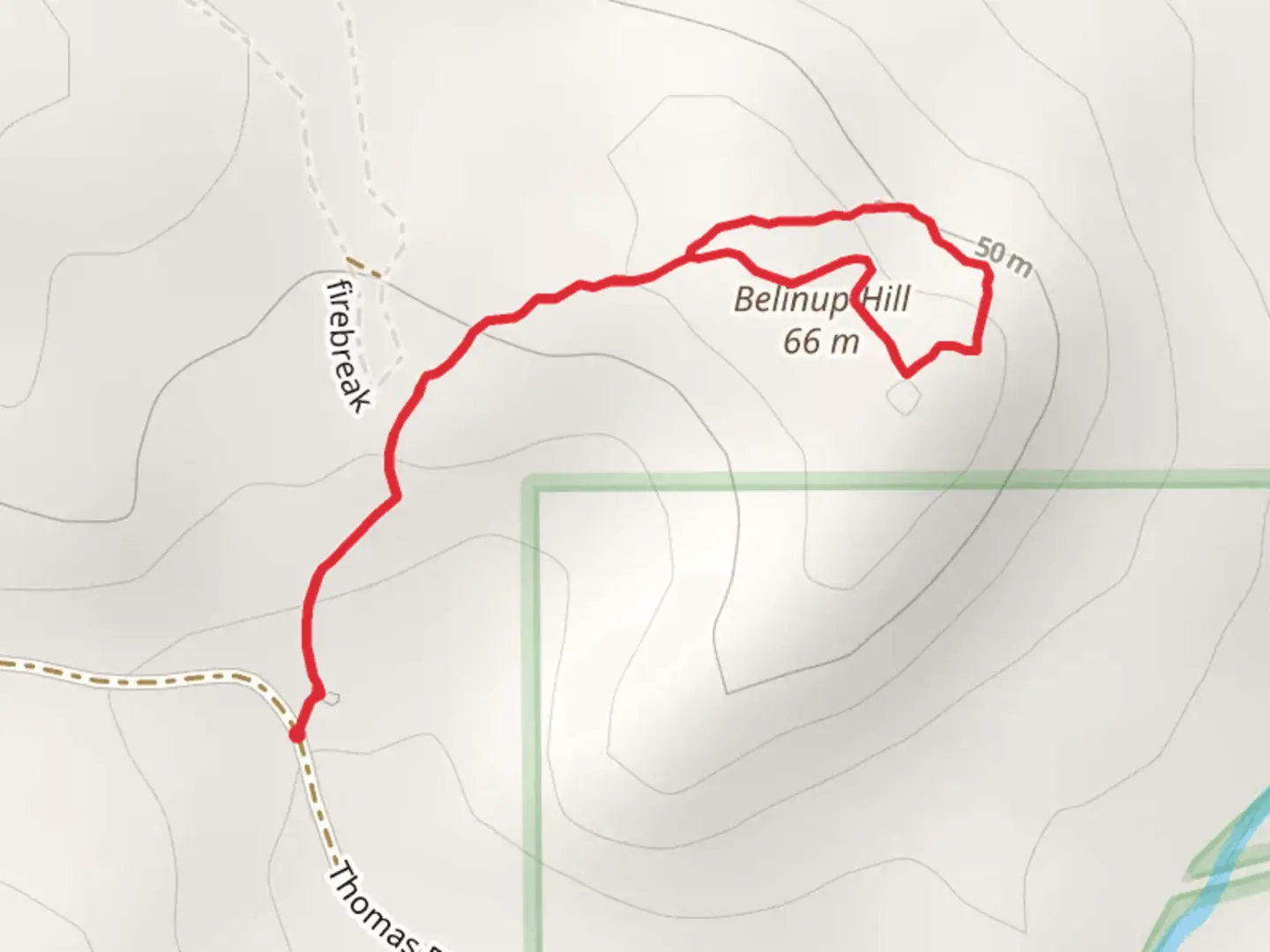 An image depicting the trail Len Otte Nature Trail and its surrounding area.