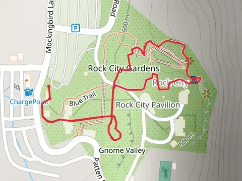 The Grand Corridor and Rainbow Hall Loop