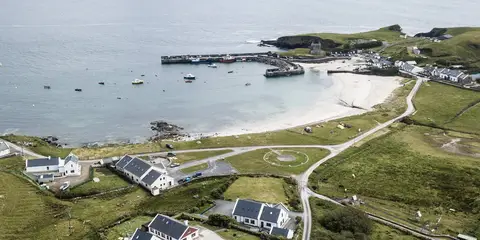 An image depicting the trail Clare Island - Fawnglass Loop and its surrounding area.