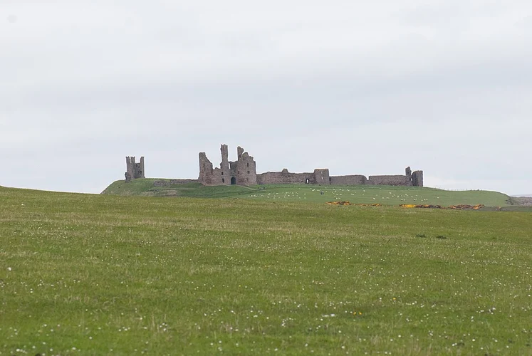 Dunstanburgh Castle via England Coast Path
