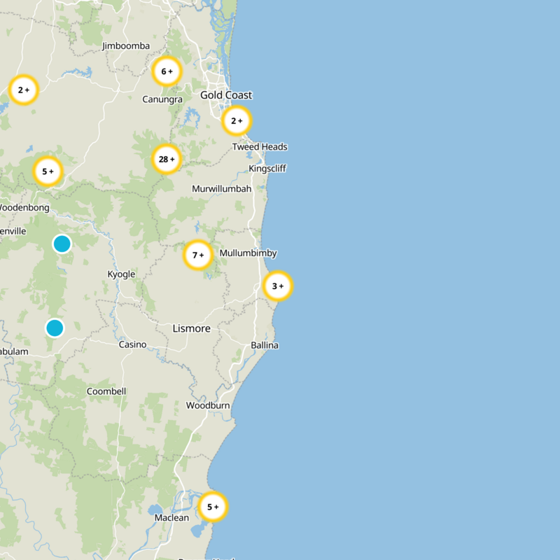 Byron Bay Static Map