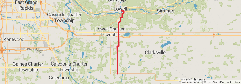 American Perimeter Trail - North Country Primary stage 43 Map