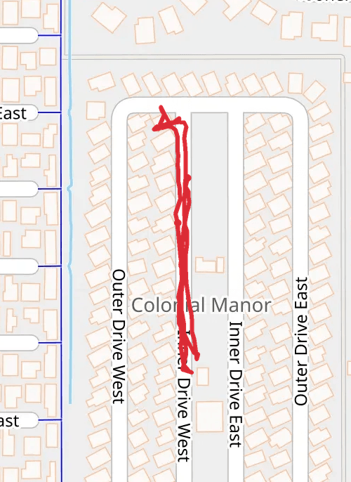 Venice Walking mobile static map