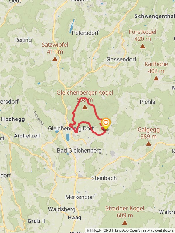 Kogelrundweg mobile static map