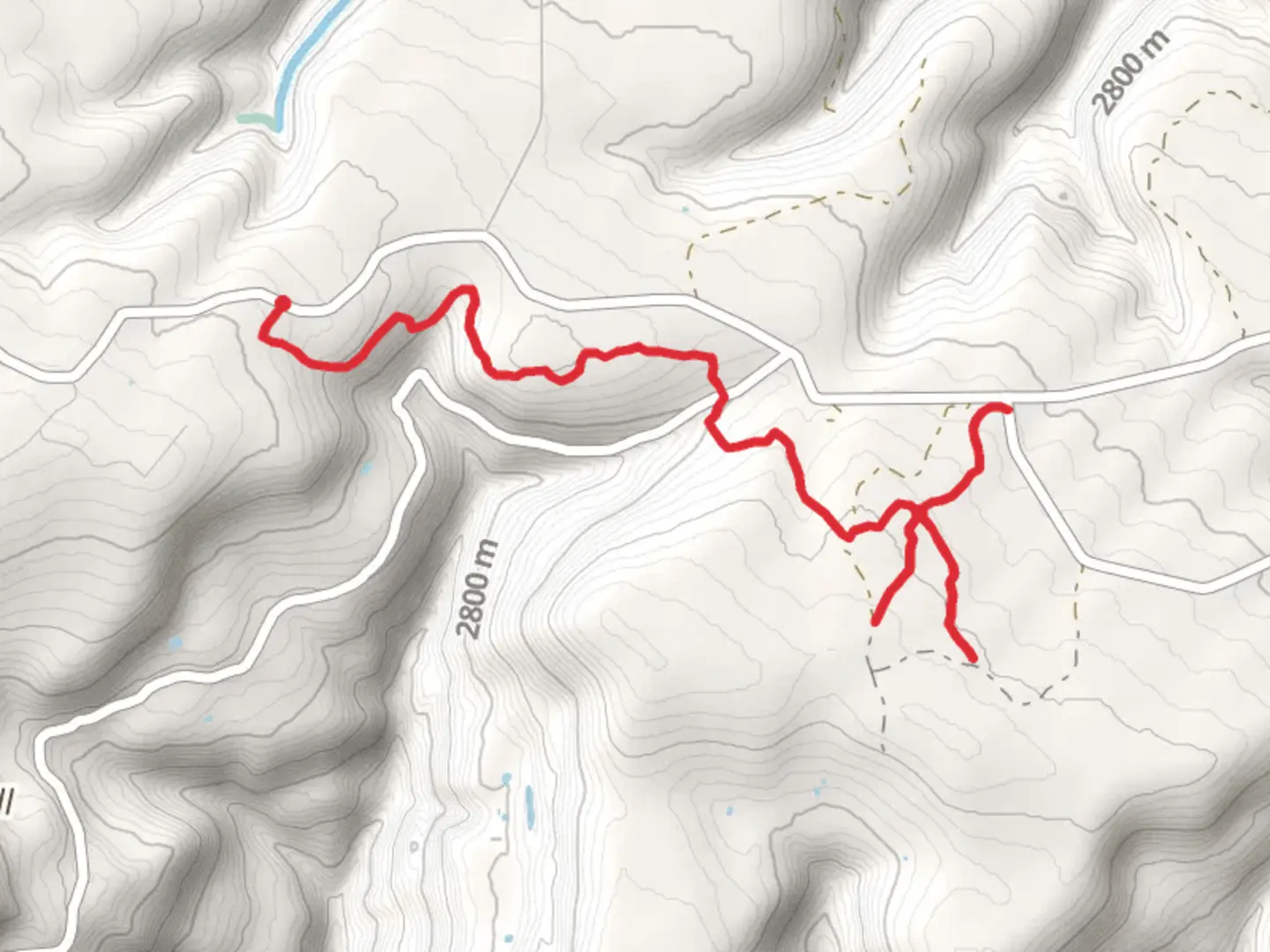 An image depicting the trail Hornet Trail and its surrounding area.