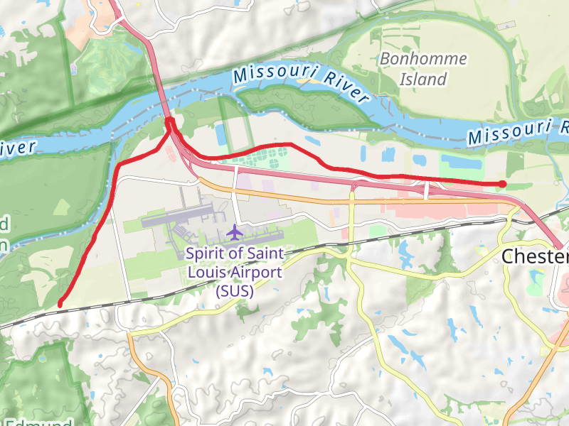 Monarch-Chesterfield Levee Trail