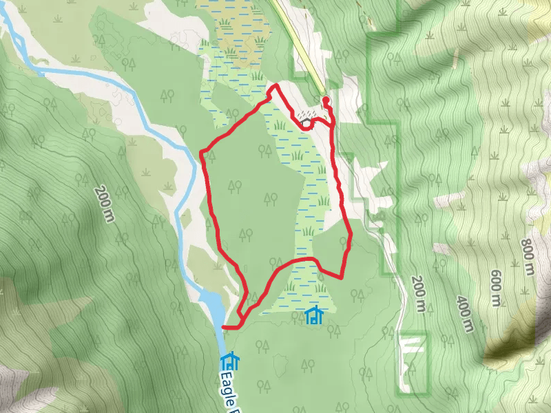 Albert - Crow Pass Loop Trail