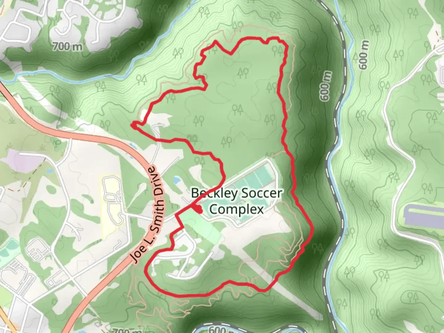 An image depicting the trail Grey Flats Trail - North Loop and its surrounding area.