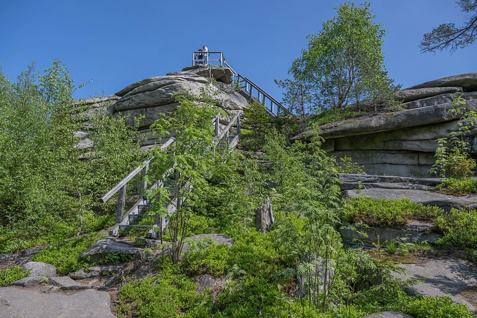 An image depicting the trail Marktredwitz-Koesseine and its surrounding area.
