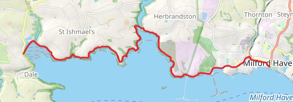 Wales Coast Path stage 49 Map