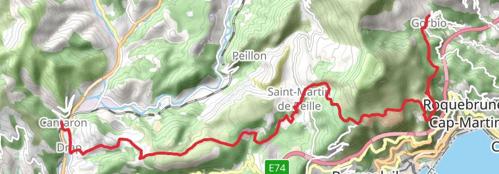 GR 51 stage 3 Map