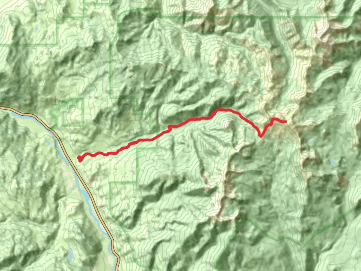 An image depicting the trail Cedar Creek Trail and its surrounding area.