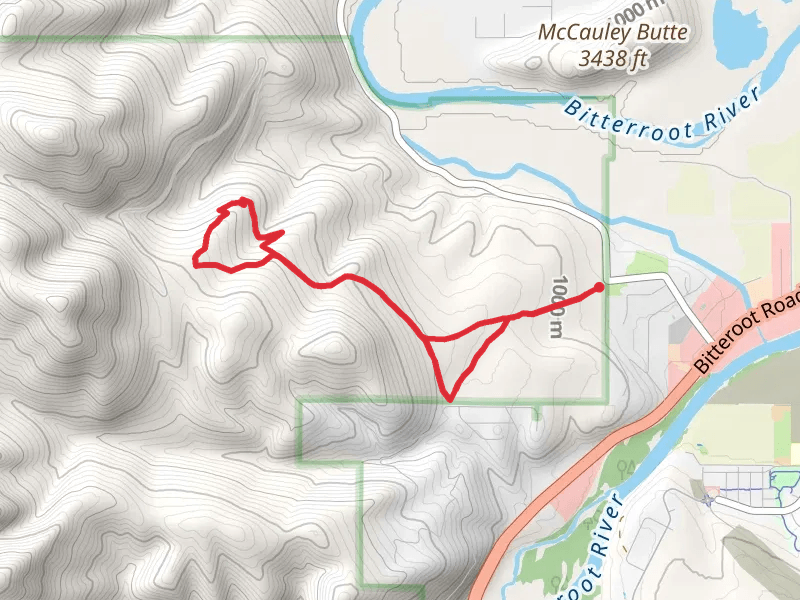 Blue Mountain Road Loop - West