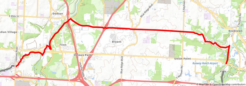 American Discovery Trail South Route stage 163 Map