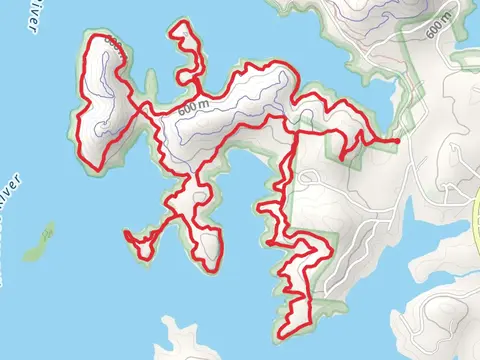 Central, Yotee's Run and Sneaking Creek Loop Trail