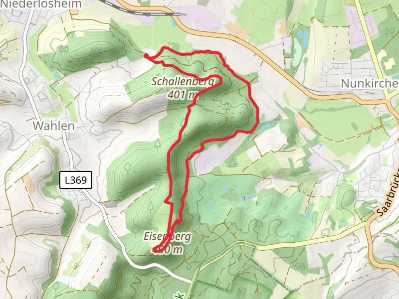 Rammenfels, Eisenberg and Schallenberg Loop