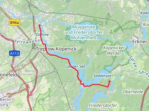 Kopenick to Wernsdorfer See Walk