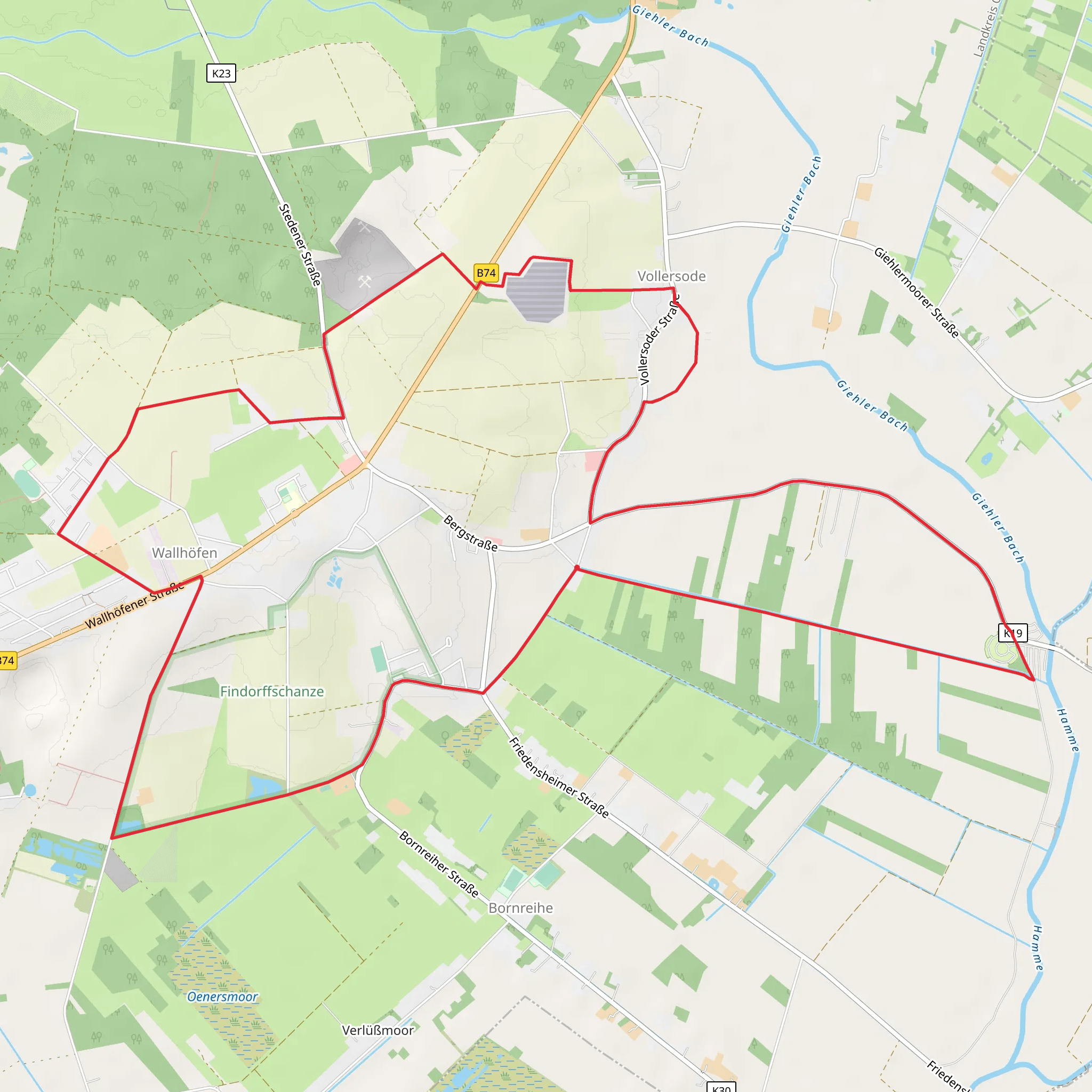 Wallhofen Loop mobile static map