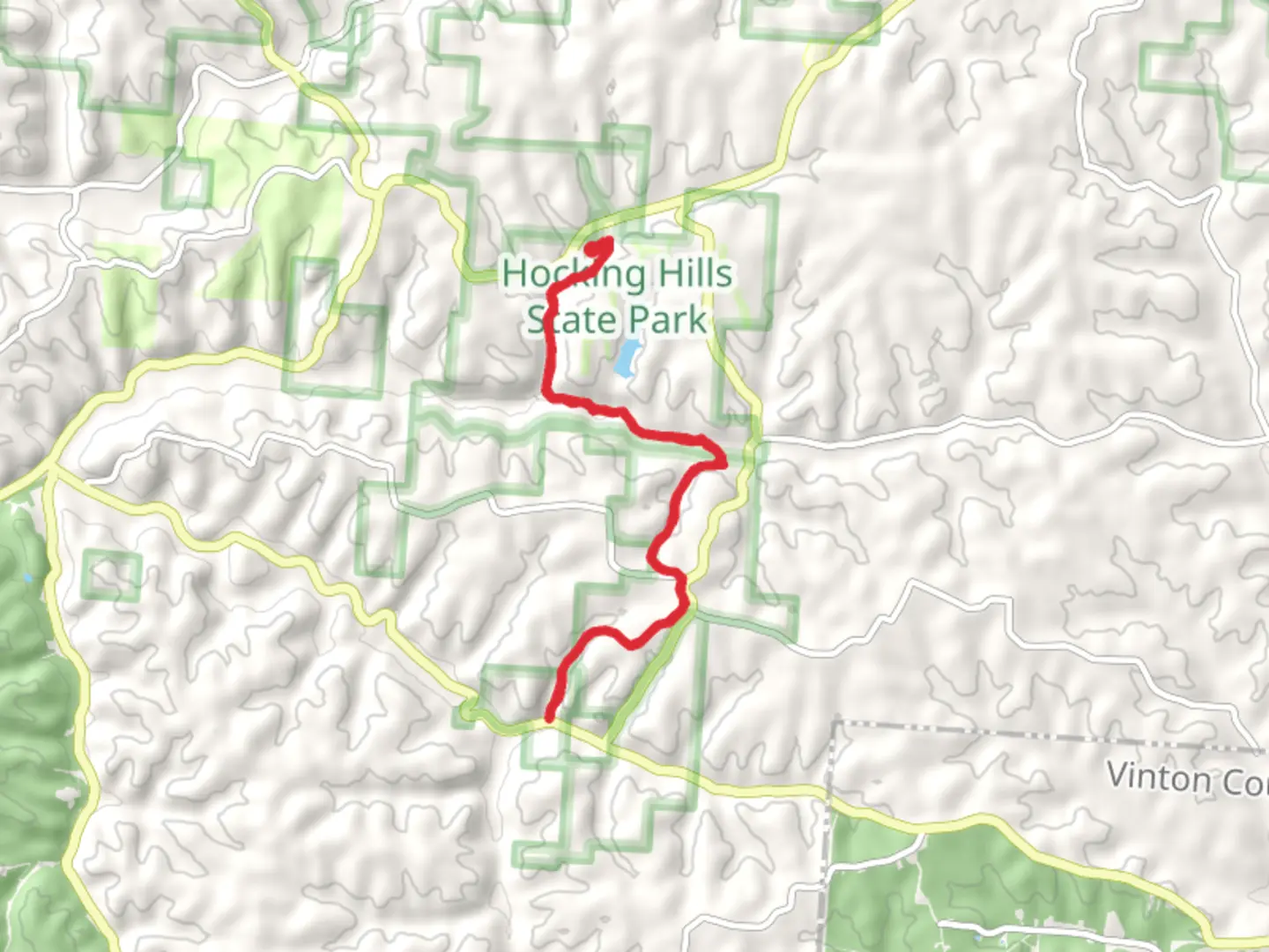 An image depicting the trail Buckeye Trail and ash Rim Trail and its surrounding area.