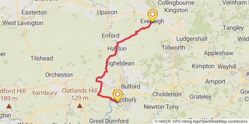 Orange Way stage 16 Map