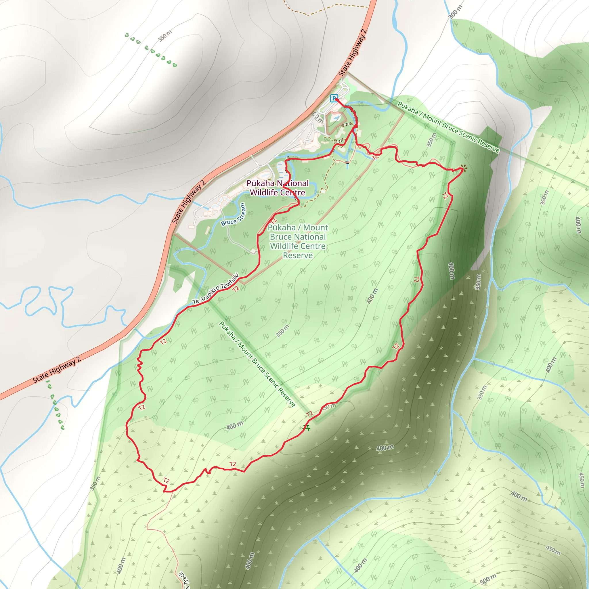 Pukaka Loop mobile static map